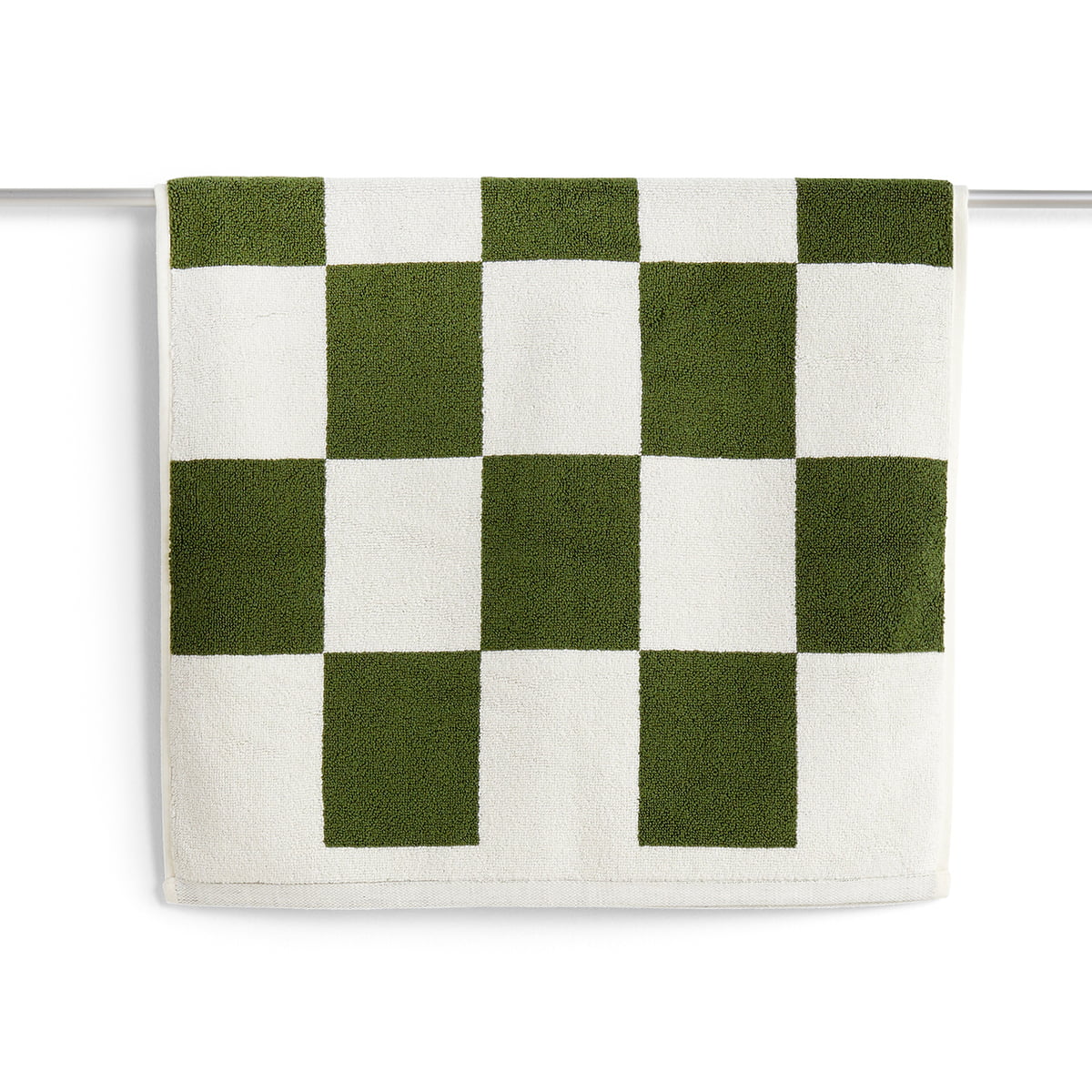 HAY – Check Badematte, 50 x 90 cm, matcha