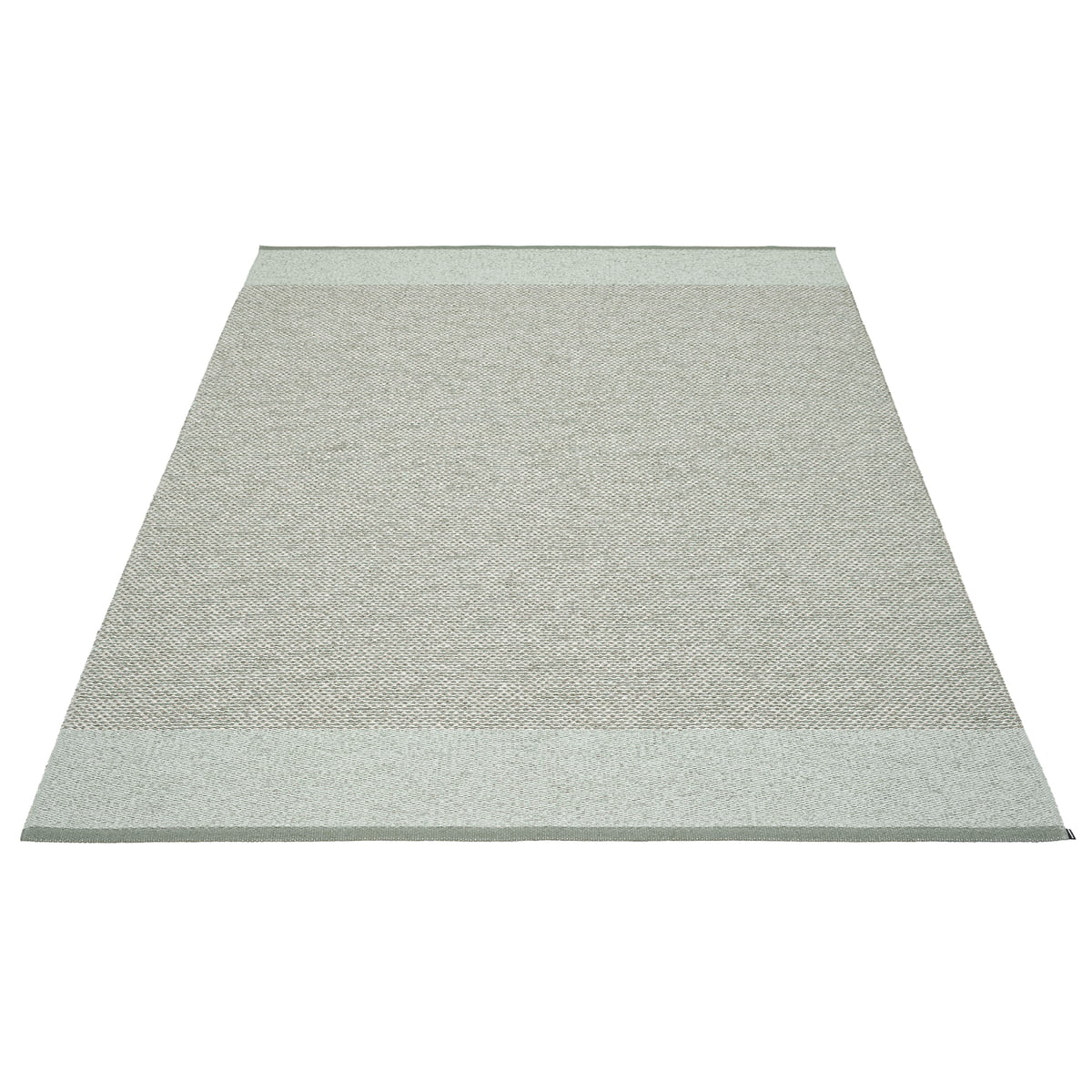 Pappelina – Edit Teppich, 180 x 260 cm, army / sage / stone metallic