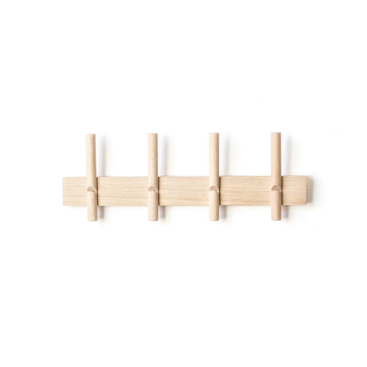 We Do Wood – Roon & Rahn Reces Wandgarderobe, 48 cm, Eiche natur