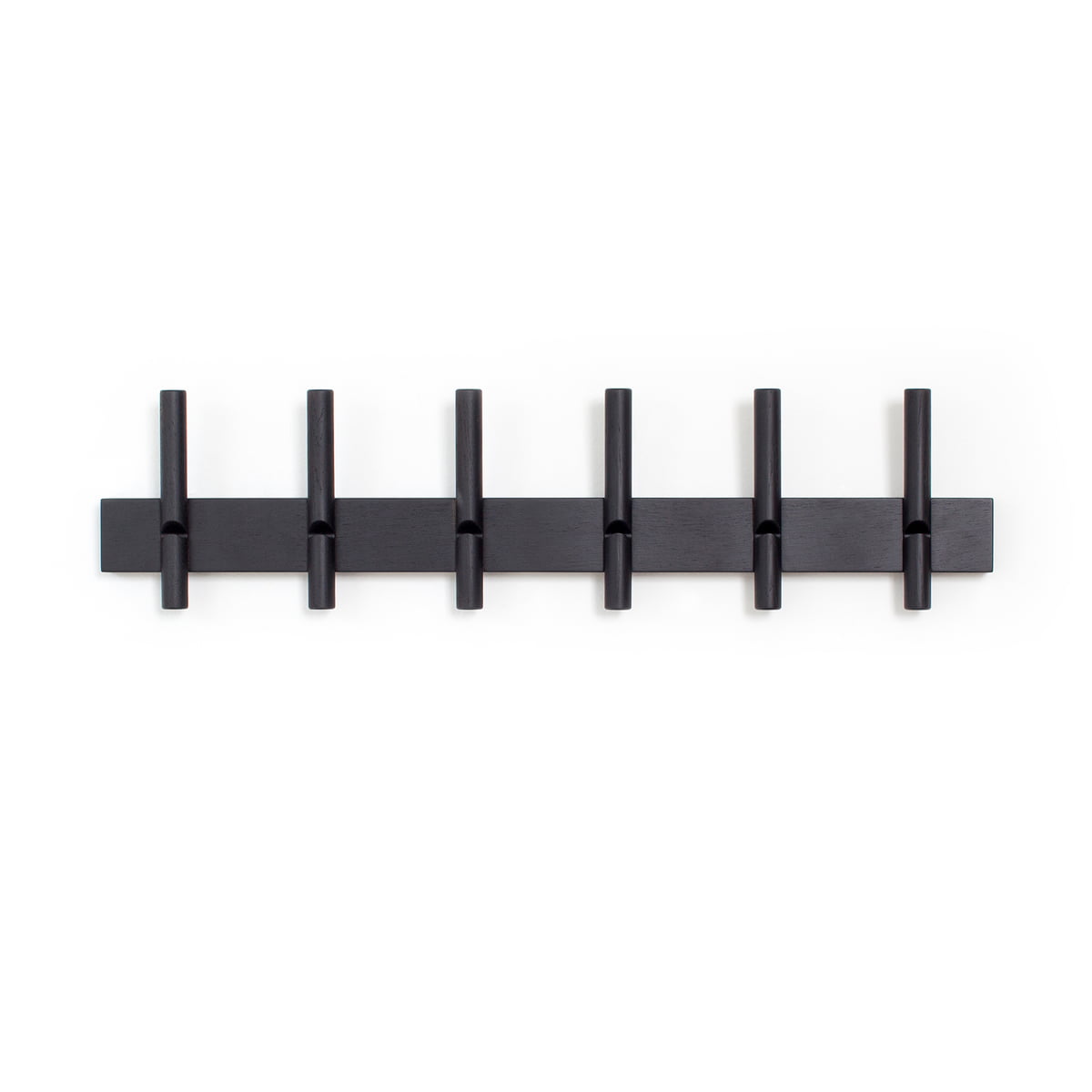 We Do Wood – Roon & Rahn Reces Wandgarderobe, 78 cm, Eiche / schwarz