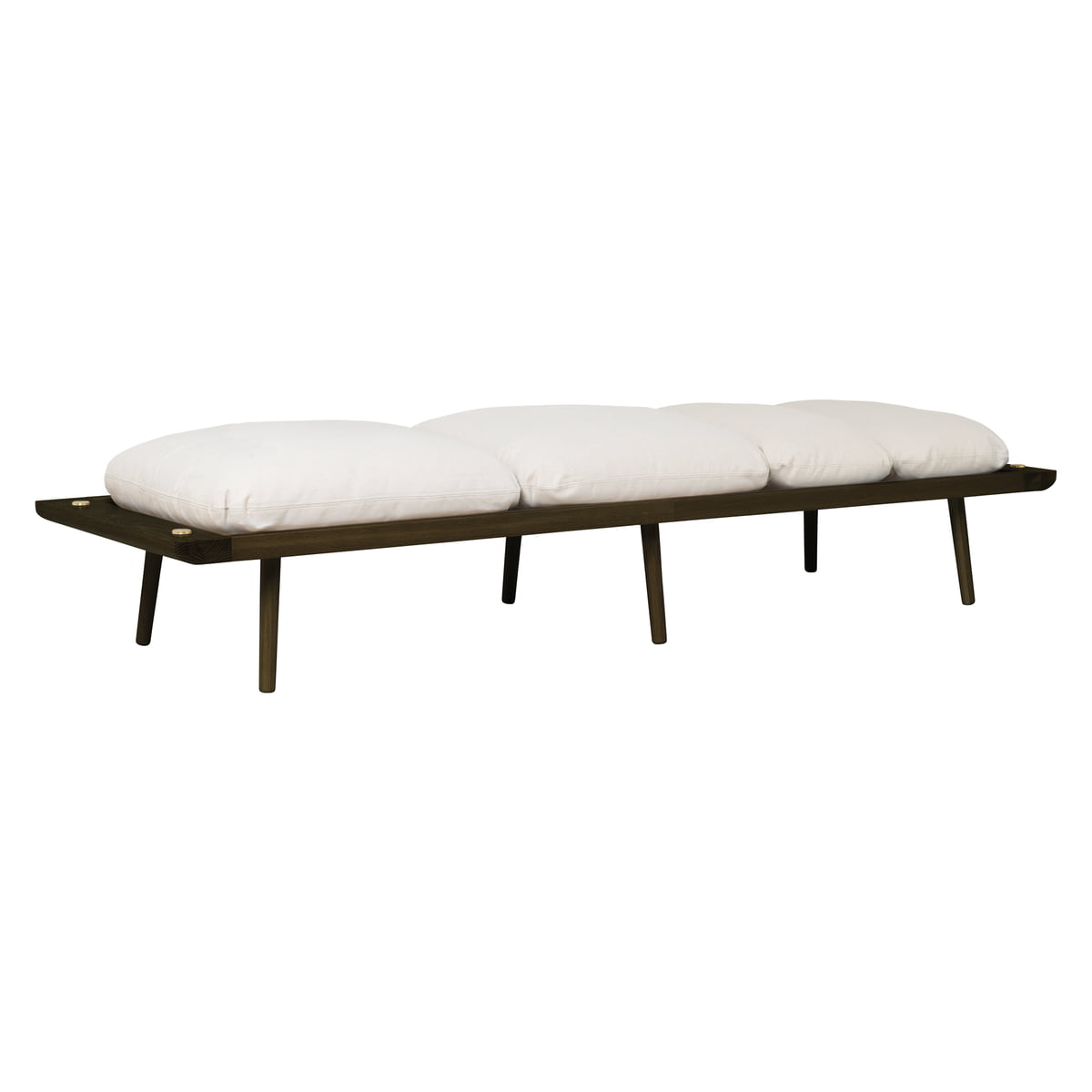 UMAGE – Lounge Around Daybed, Eiche dunkel / white sands