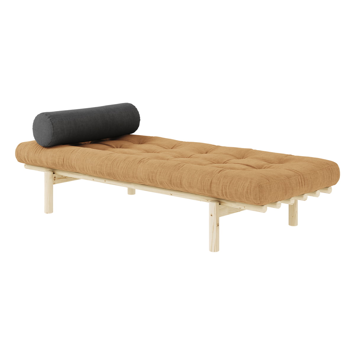 Karup Design – Next Daybed, 75 x 200 cm, Kiefer natur / fudge brown (515)