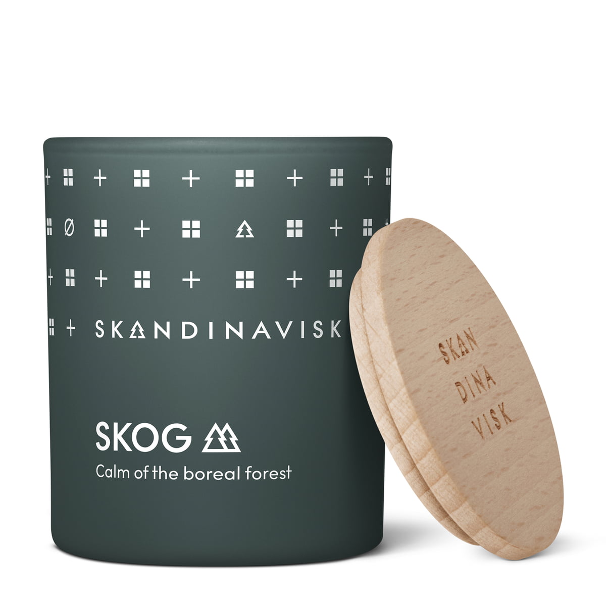 Skandinavisk – Duftkerze mit Deckel Ø 5,1 cm, Skog
