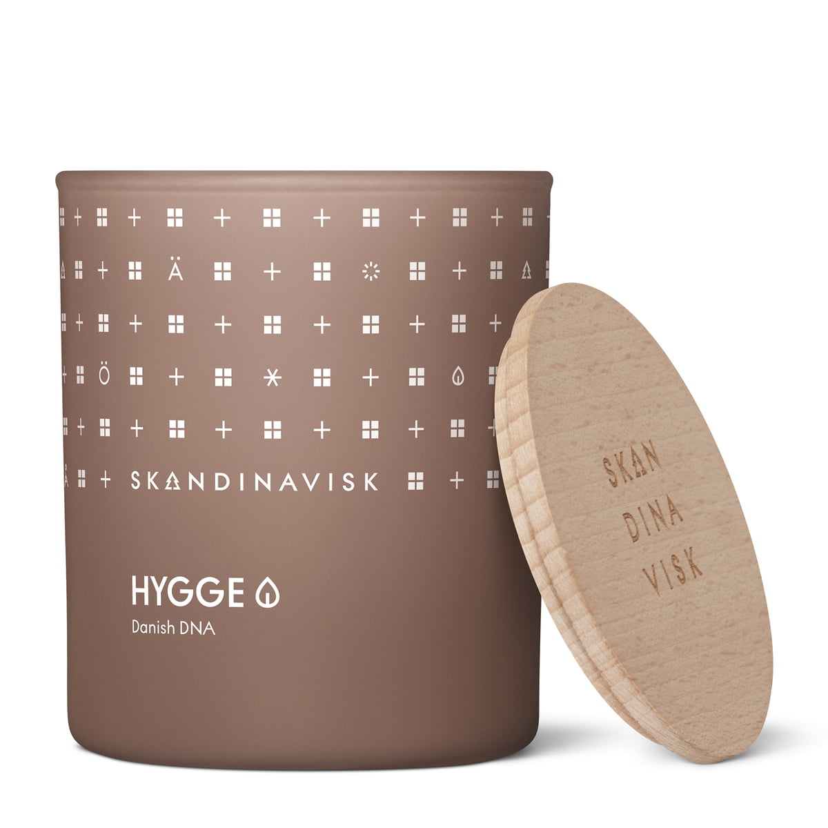 Skandinavisk – Duftkerze mit Deckel Ø 7,9 cm, Hygge