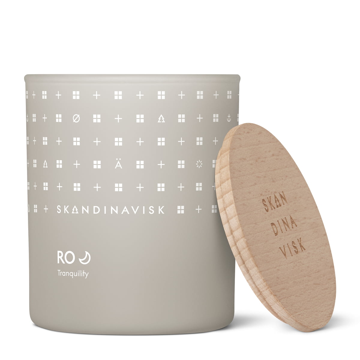 Skandinavisk – Duftkerze mit Deckel Ø 7,9 cm, Ro