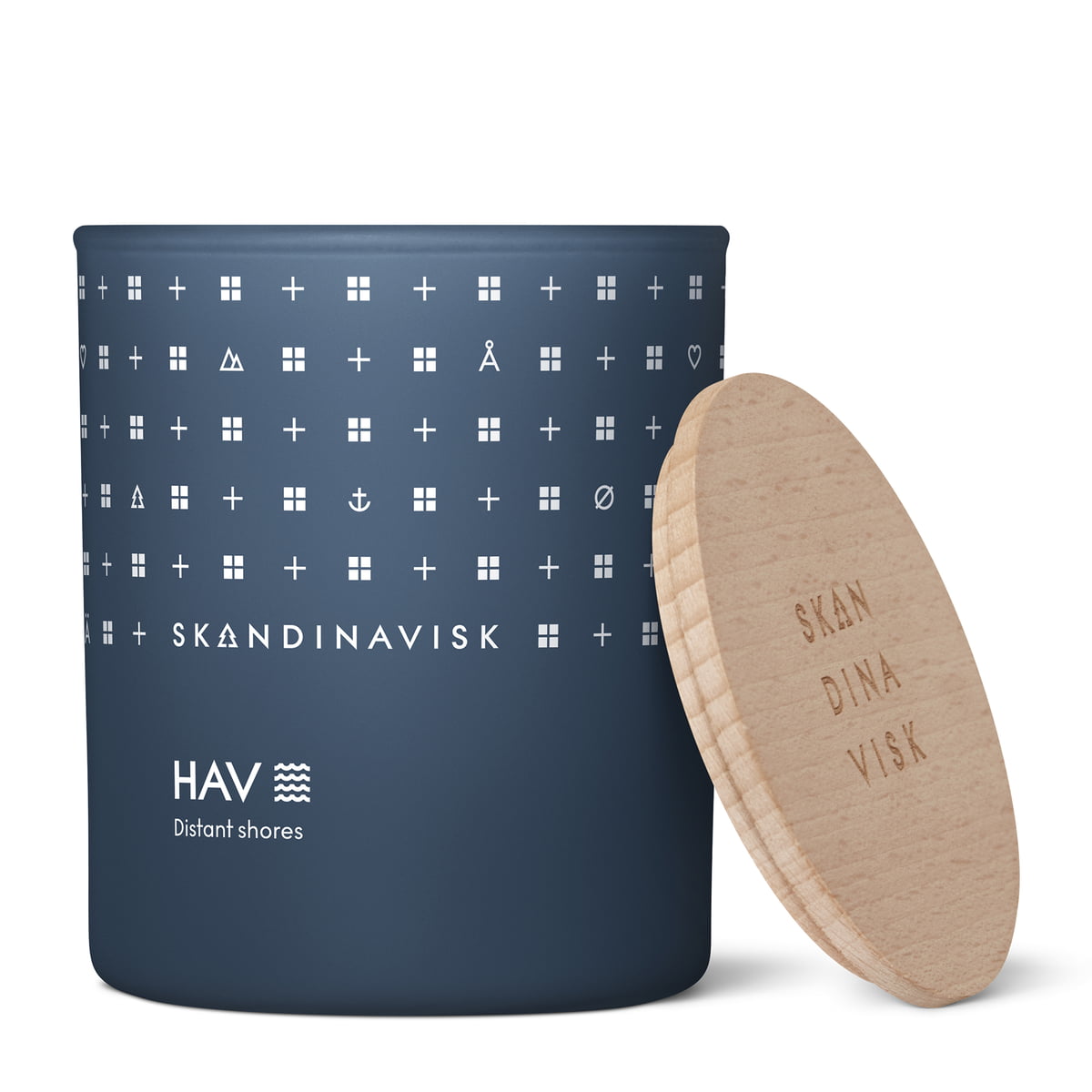 Skandinavisk – Duftkerze mit Deckel Ø 7,9 cm, Hav