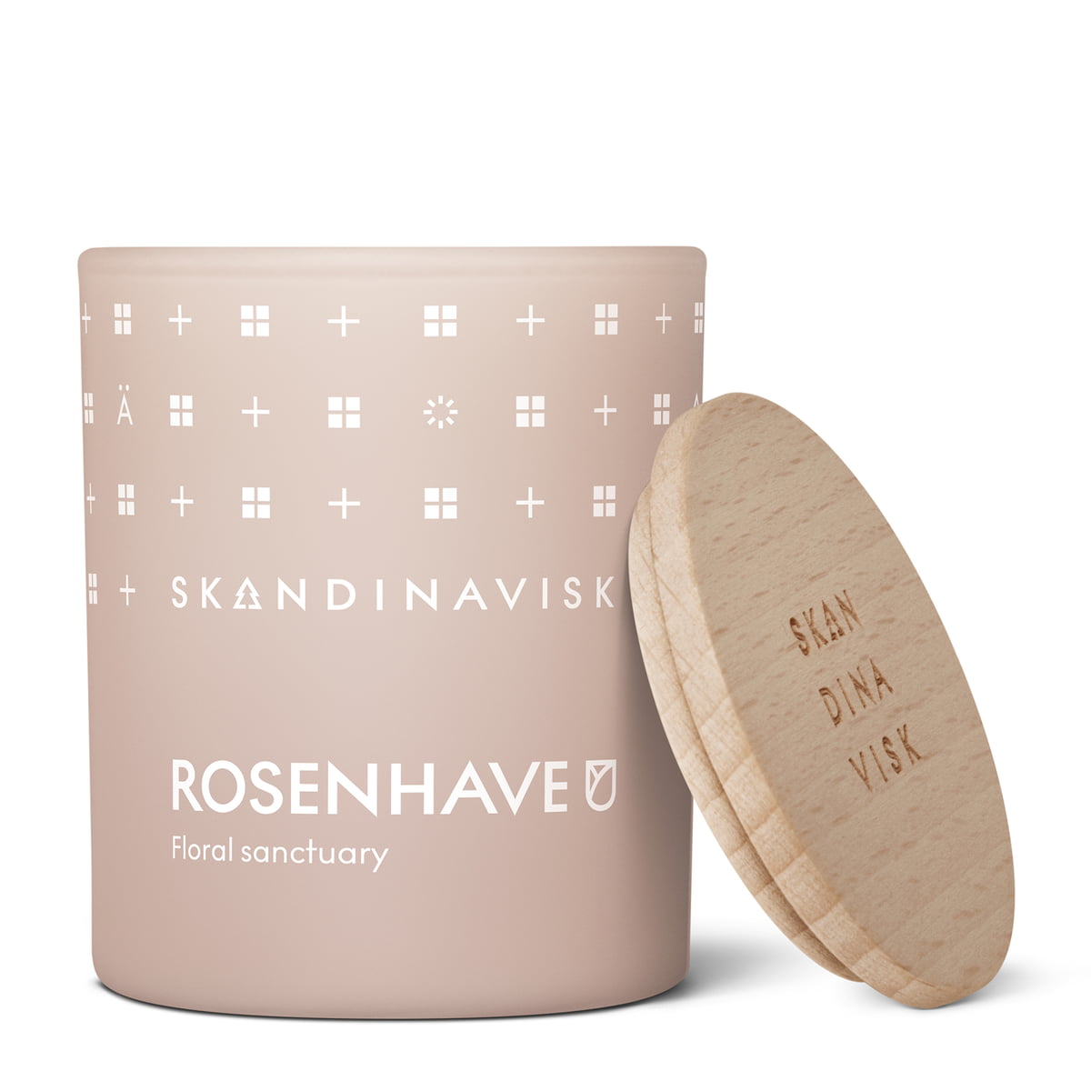 Skandinavisk – Duftkerze mit Deckel Ø 5,1 cm, Rosenhave