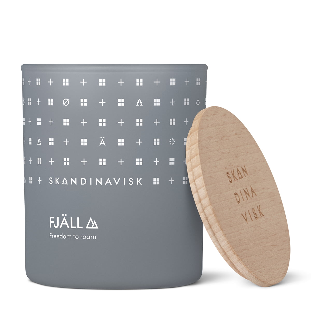 Skandinavisk – Duftkerze mit Deckel Ø 7,9 cm, Fjäll