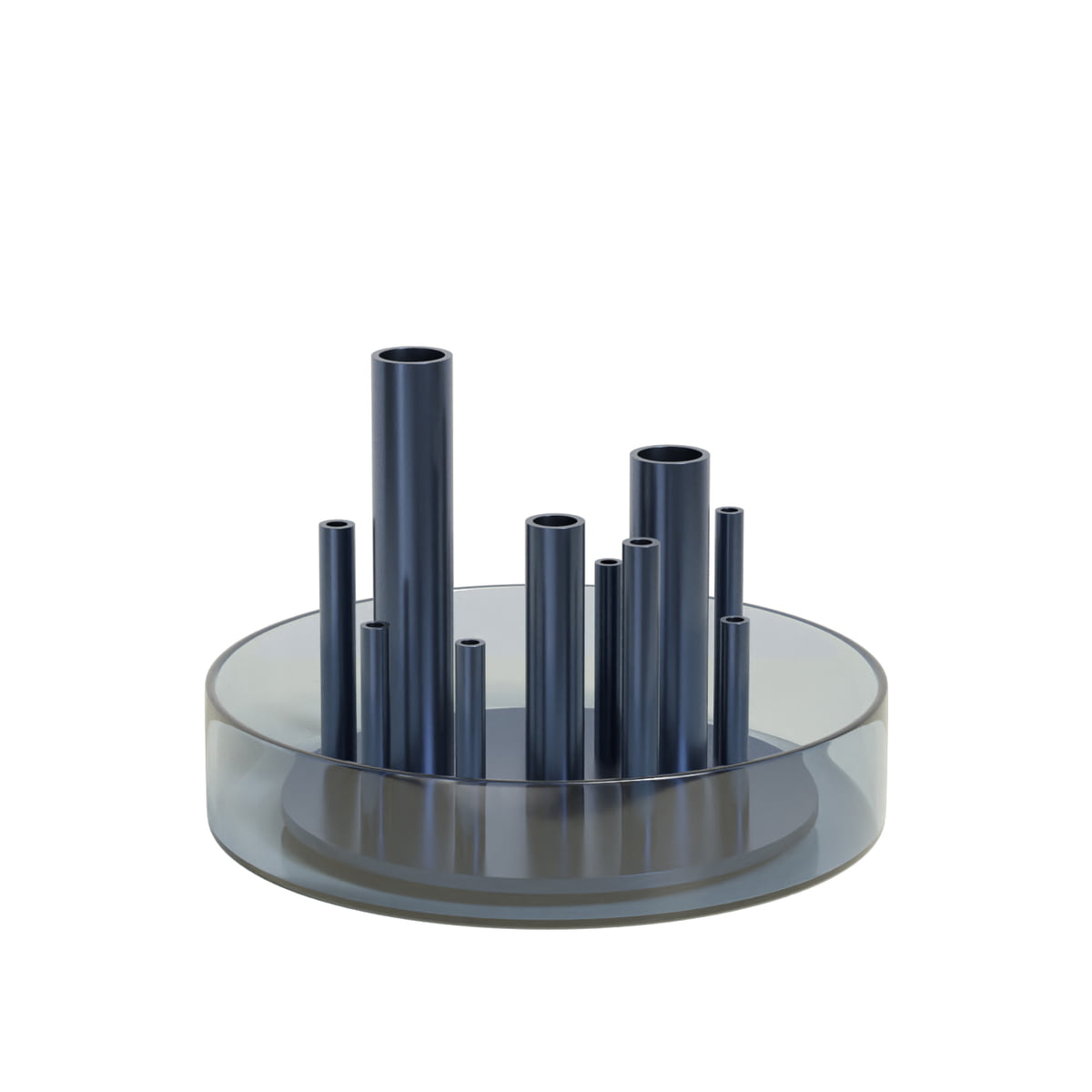 Fritz Hansen – Ikeru Vase Low, dusk blue