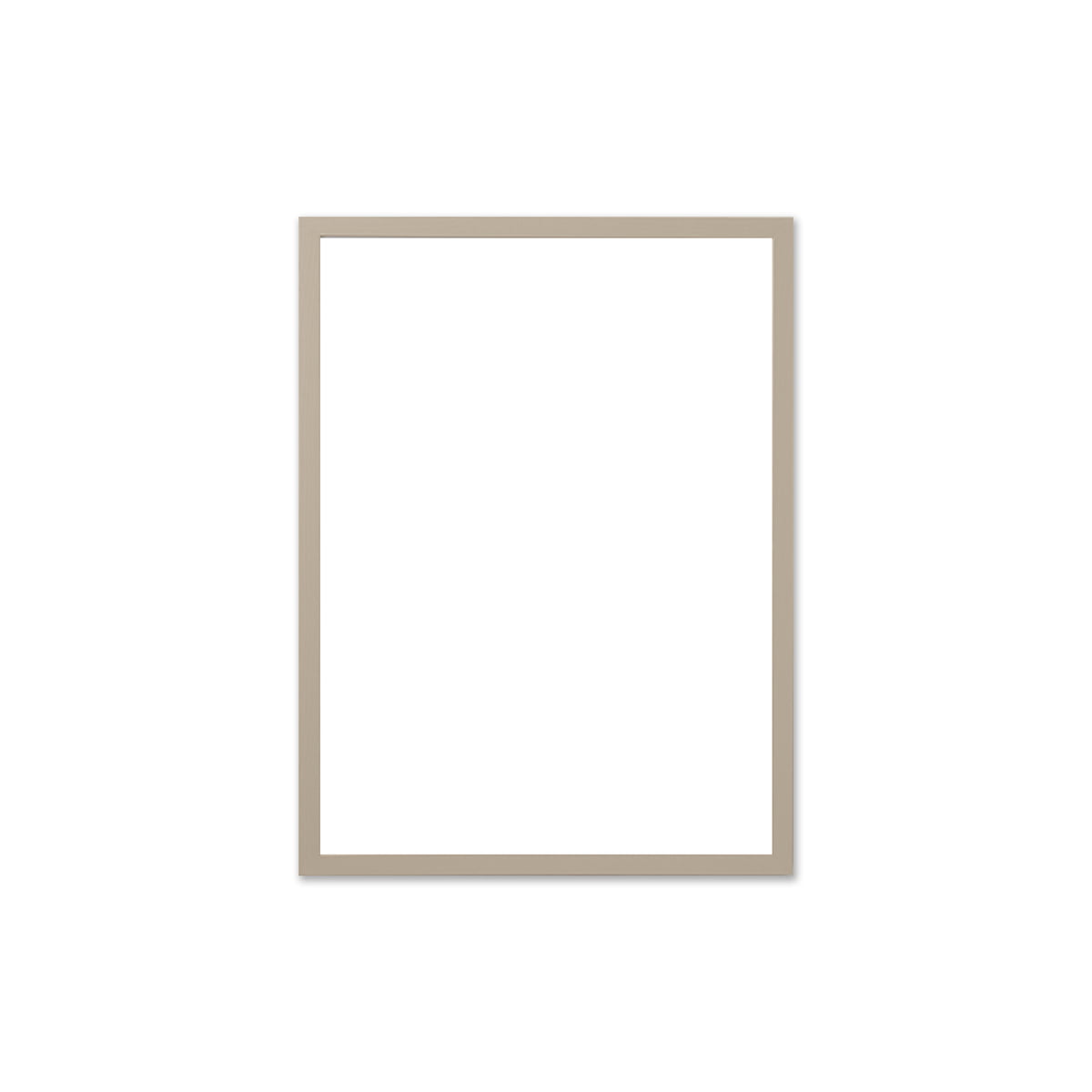 The Poster Club – Bilderrahmen Eiche beige, Echtglas, 30 x 40 cm