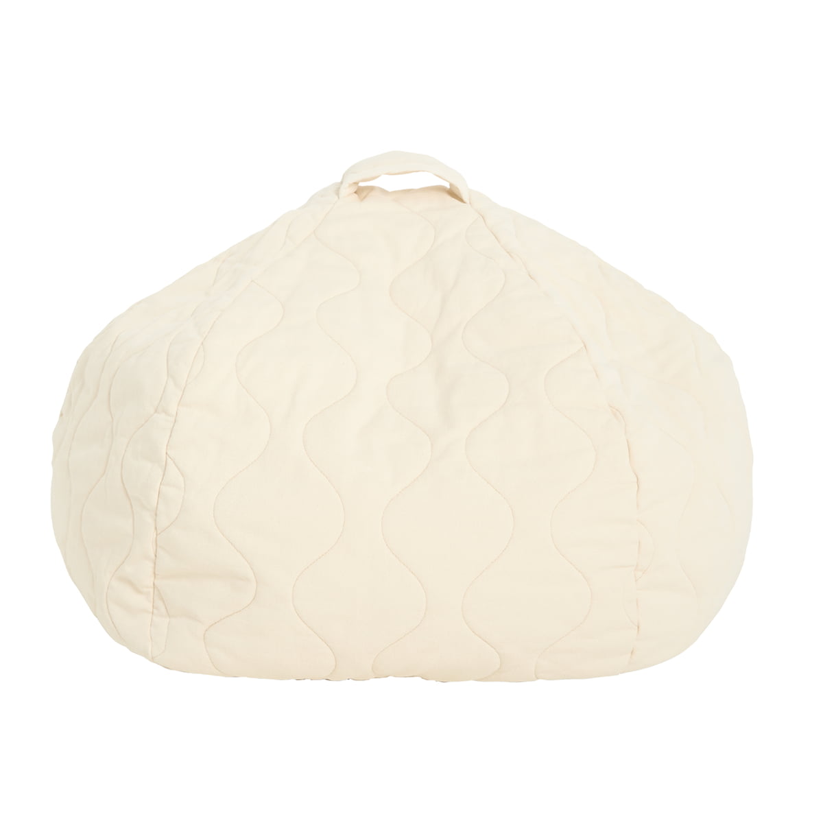 Nobodinoz – Landscape Sitzsack gesteppt, 65 x 40 cm, natural