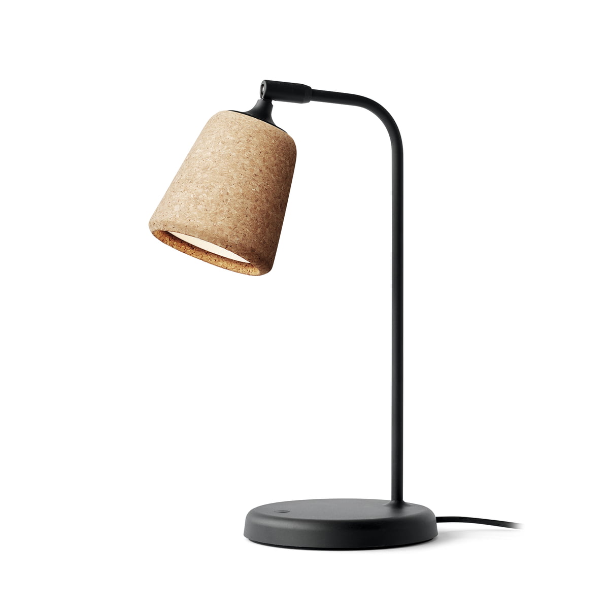 New Works – Material Schreibtischleuchte, Kork