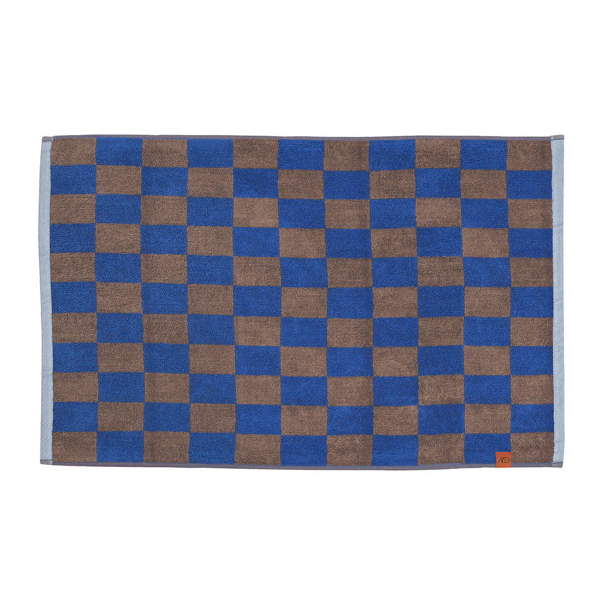 Mette Ditmer – Retro Badematte, 50 x 80 cm, kobaltblau
