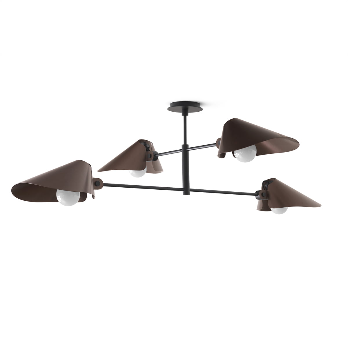 &Tradition – Bonnet Kronleuchter SC91, bronzed