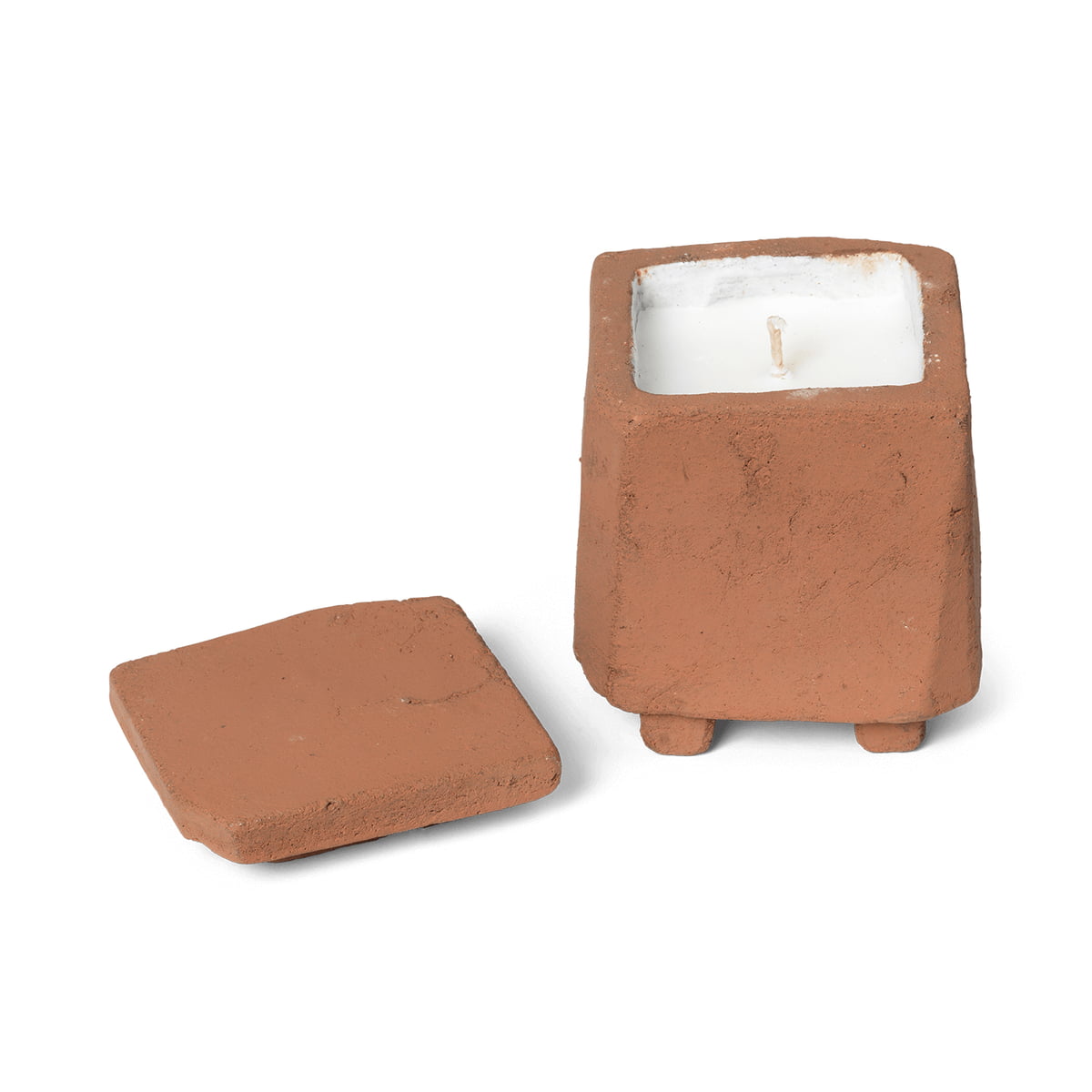 Ferm Living – Kurinu Duftkerze, terracotta