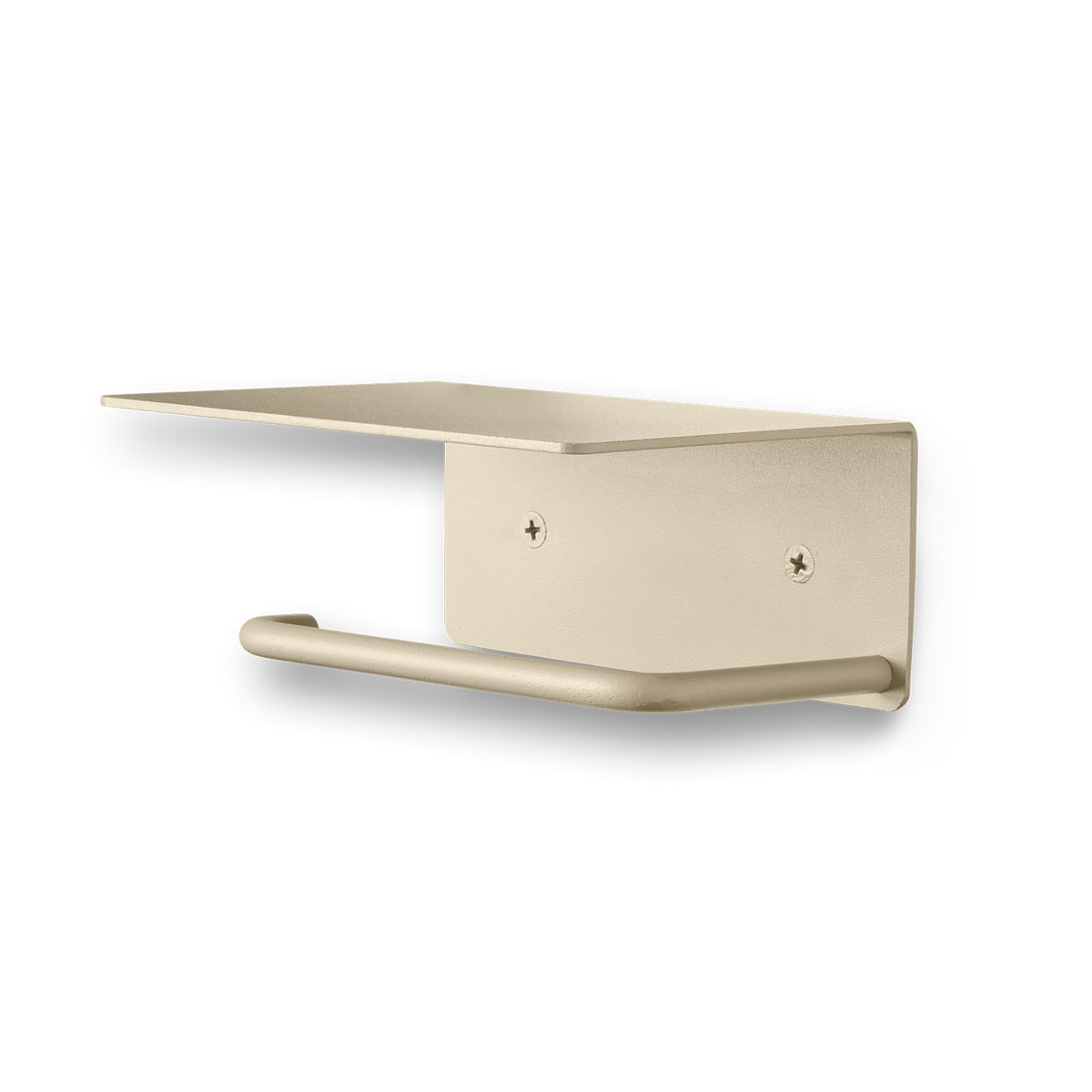 Ferm Living – Dora Toilettenpapierhalter mit Ablage, cashmere