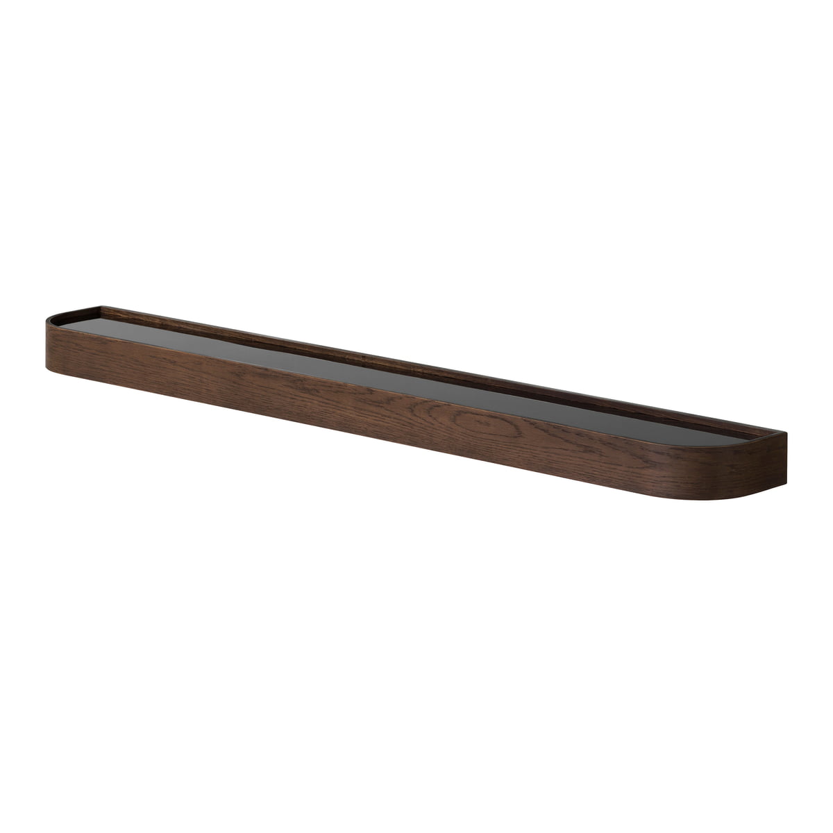 Audo – Epoch Wandgarderobe, L 118 cm, Eiche dunkel gebeizt / schwarz