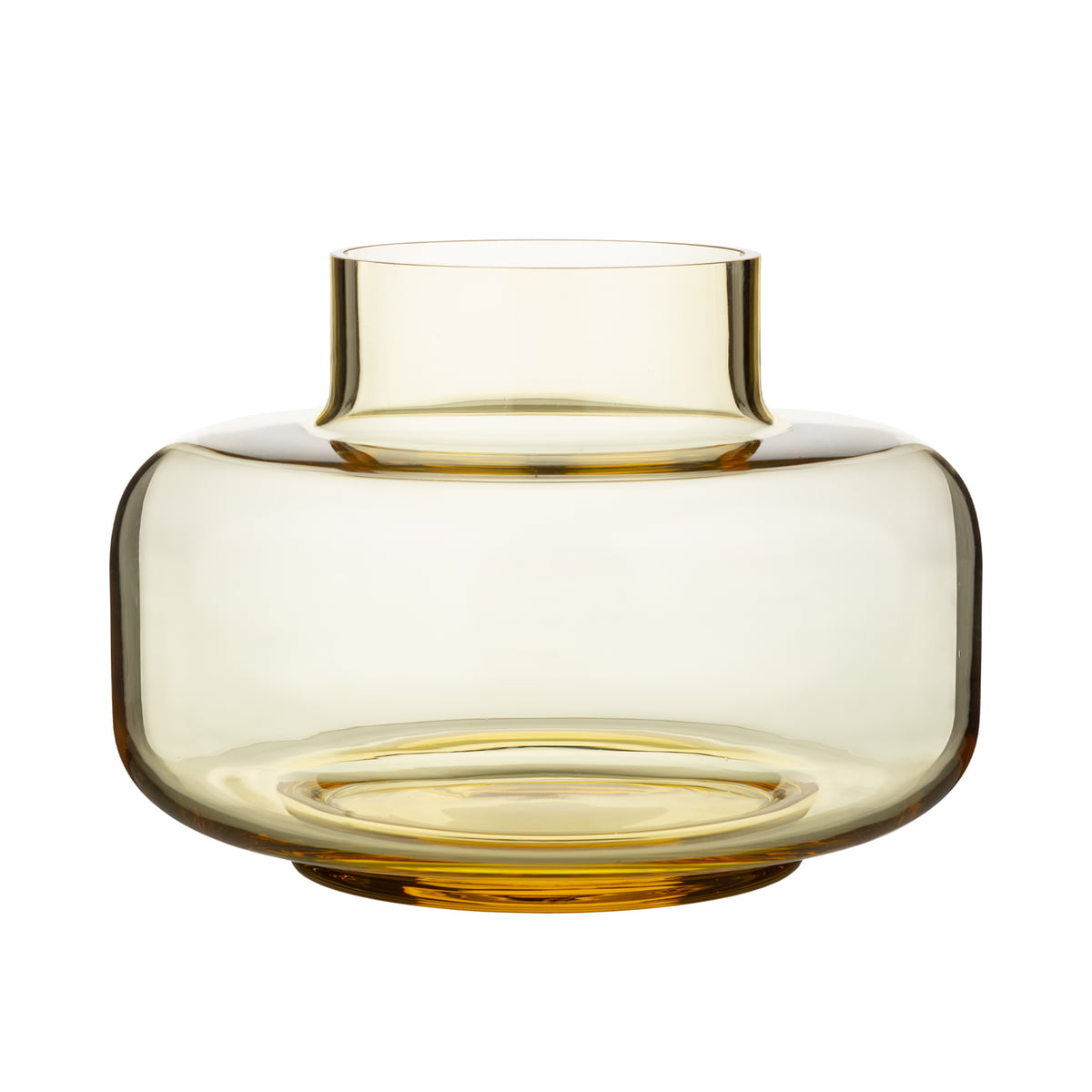 Marimekko – Urna Vase Ø 30 cm, pale yellow