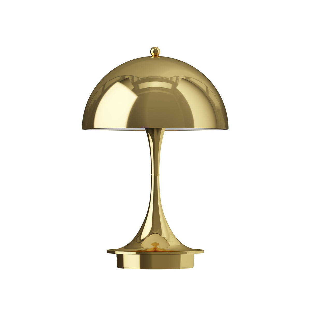 Louis Poulsen – Panthella 160 Portable V3 Akku LED-Tischleuchte, messing