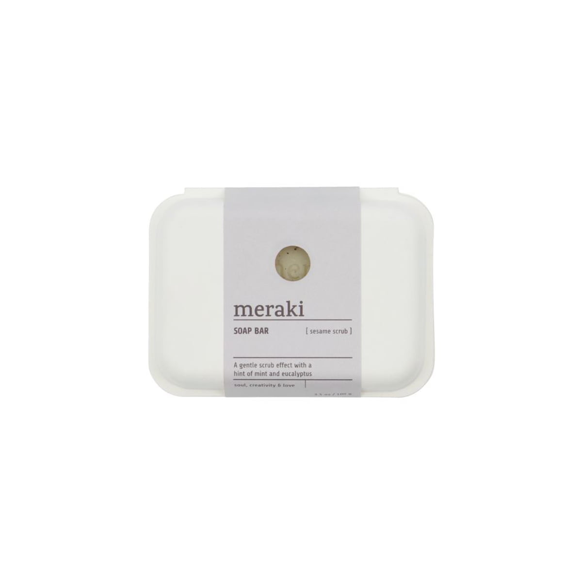 Meraki – Handseife, Sesam Scrub, 100 g