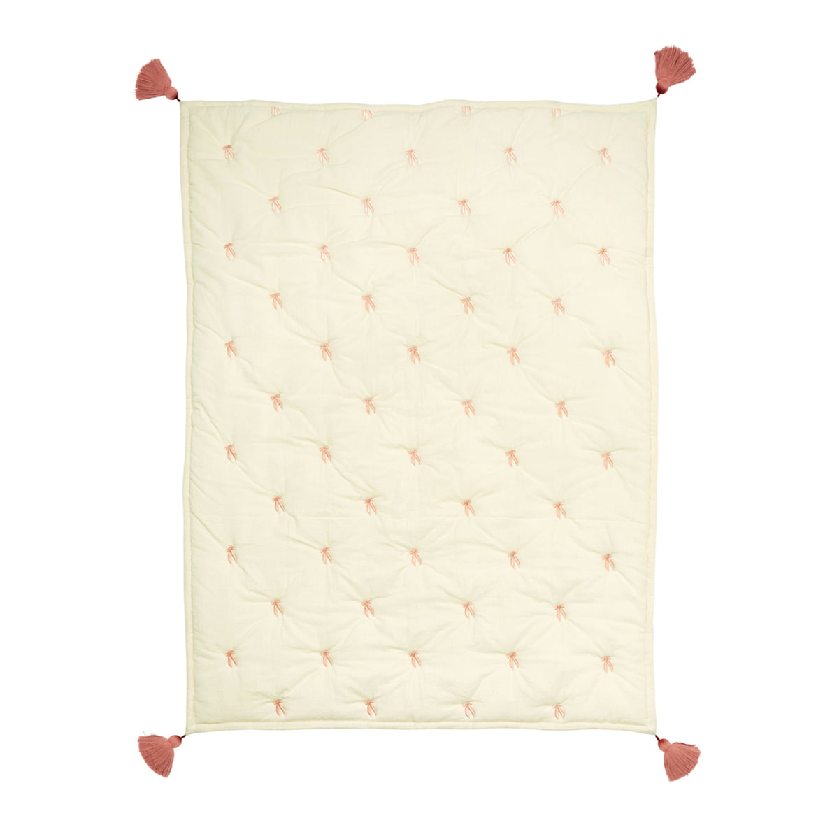 Cam Cam Copenhagen – Bestickte Decke, bows