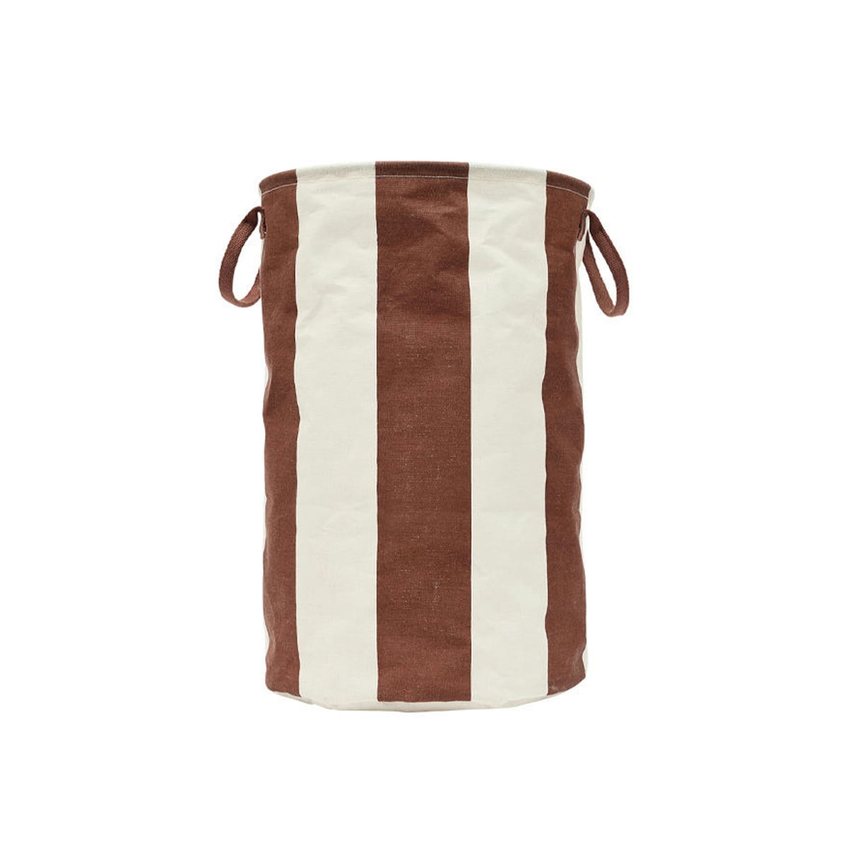 OYOY – Kara Wäschekorb, Ø 38 x H 54 cm, nutmeg