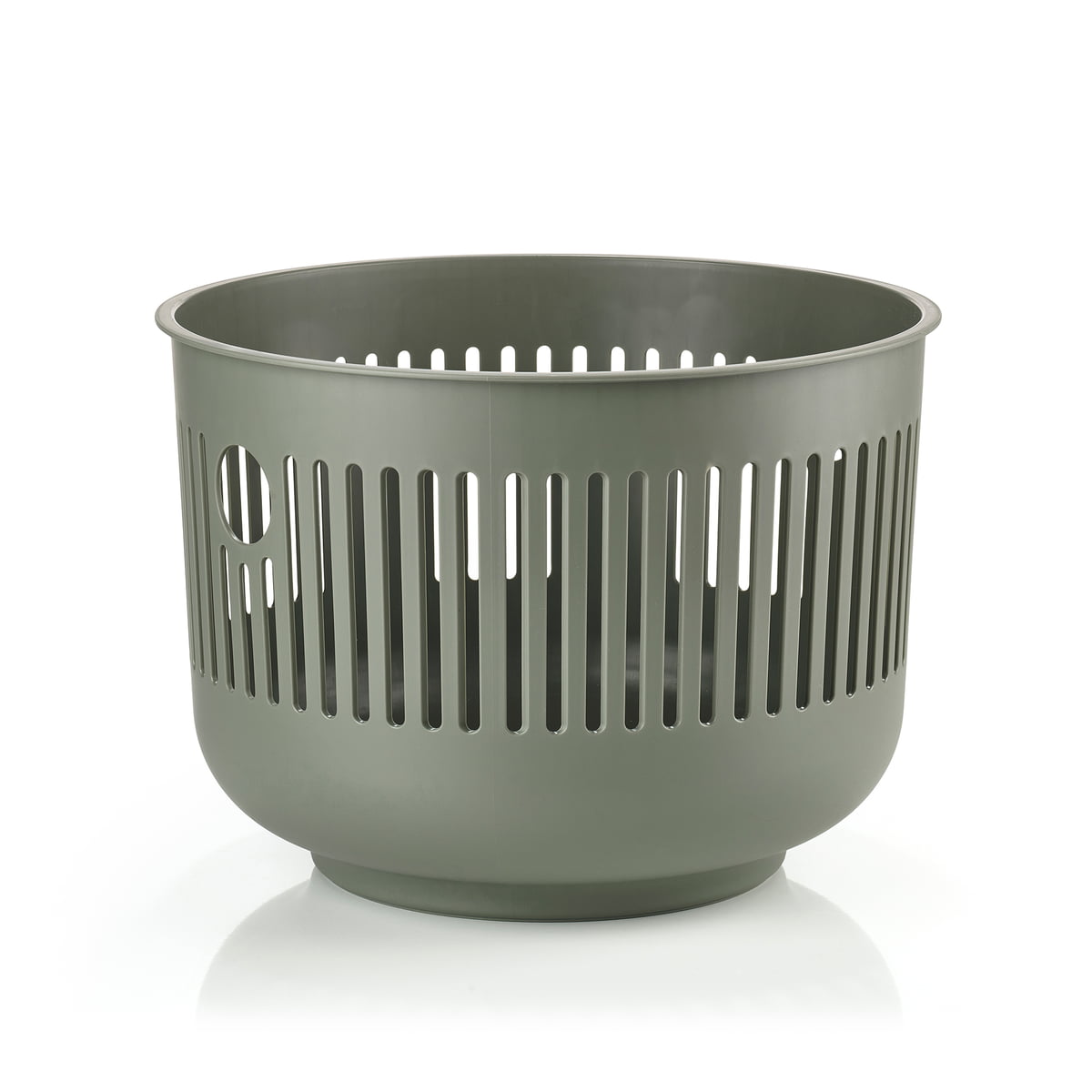 Zone Denmark – Ume Wäschekorb, H 29 cm, olivgrün (ohne Deckel)