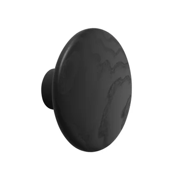 Wandhaken "The Dots" single medium von Muuto in schwarz
