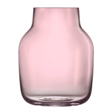 Silent Vase groß von Muuto in Rosa