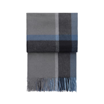 Elvang - Manhattan Decke, 7068, steel blue / dusty ocean