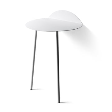 Yeh Wand-Tisch hoch von Menu in Weiß