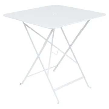 Bistro Klapptisch 71 x 71 cm von Fermob in Baumwollweiß