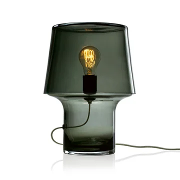 Cosy in Grey Tischleuchte von Muuto in transparent grau