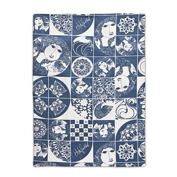 Bjørn Wiinblad - Geschirrtuch, blau