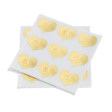 Sticker Love Heart von Vitra in Gold