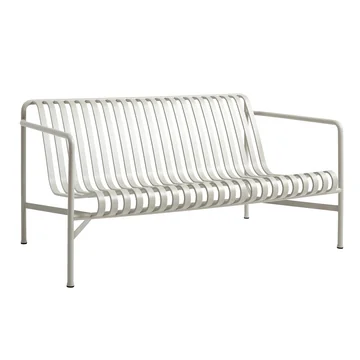 Das Palissade Lounge Sofa von HAY in hellgrau