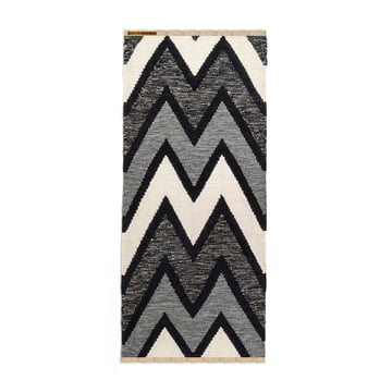 Teppich Zak 75 x 160 cm von Born in Sweden in Grautönen