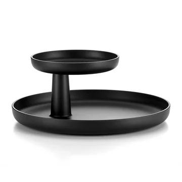 Rotary Tray von Vitra in Tiefschwarz