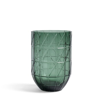 Die Hay - Colour Vase Glasvase in L, grün