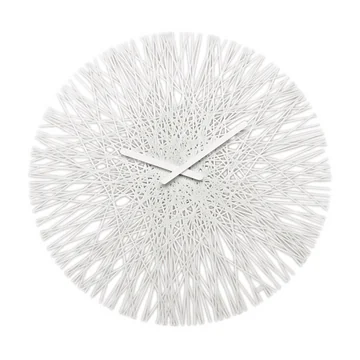 Silk Wanduhr von Koziol in Weiß