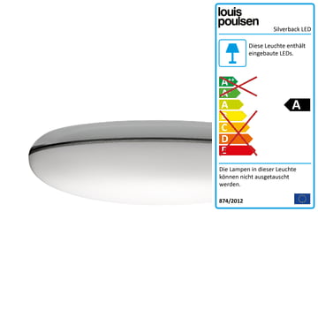 Louis Poulsen - Silverback LED Wand- und Deckenleuchte Ø 440 mm