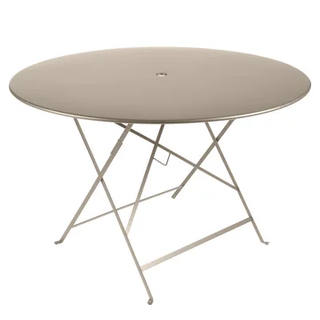 Bistro Klapptisch Ø 117 cm von Fermob in Muskat