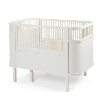 Das Sebra Bett Baby & Junior in Weiß