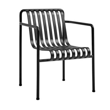 Der Palissade Dining Armchair von HAY in Anthrazit