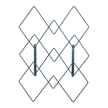 Firmin Wandgarderobe von Hartô in Petrolblau (RAL 5020)