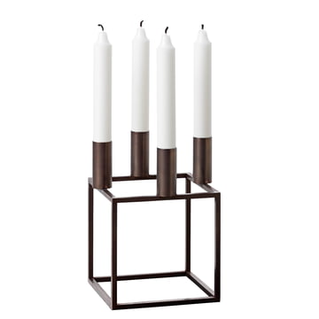 Kubus 4 von by Lassen in Kupfer brüniert