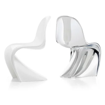 Der Vitra - Panton Chair in classic glow und chrome