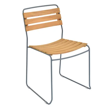 Der Fermob - Surprising Teck Stuhl, Teak / gewittergrau