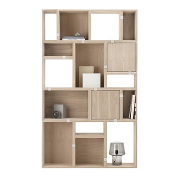 Stacked Regalsystem 2 0 In Eiche Von Muuto Connox