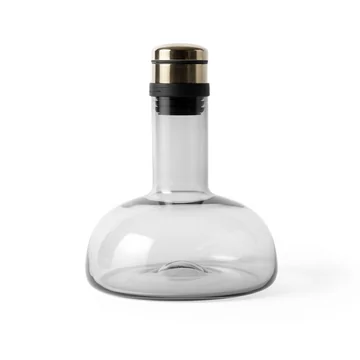 Wine Breather von Audo in Messing / smoke